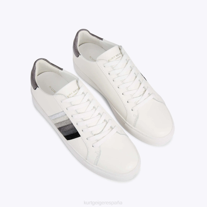 Kurt Geiger hombres londres lennon atardecer-multi 2LPR594 | calzados blanco otro